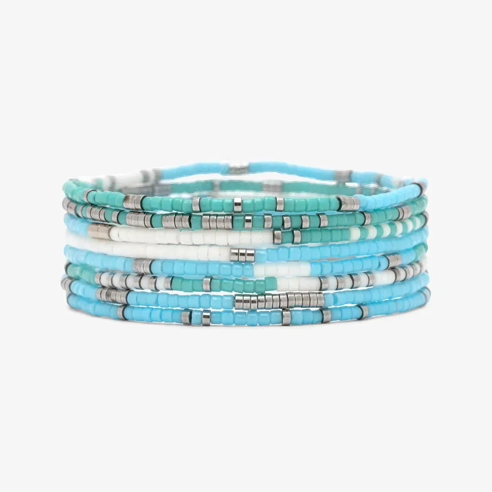 Seed Bead Stretch Bracelet 8pk