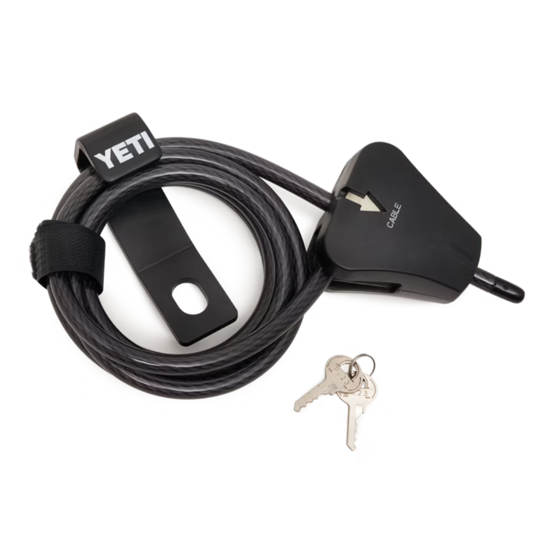 SECURITY CABLE LOCK & BRACKET
