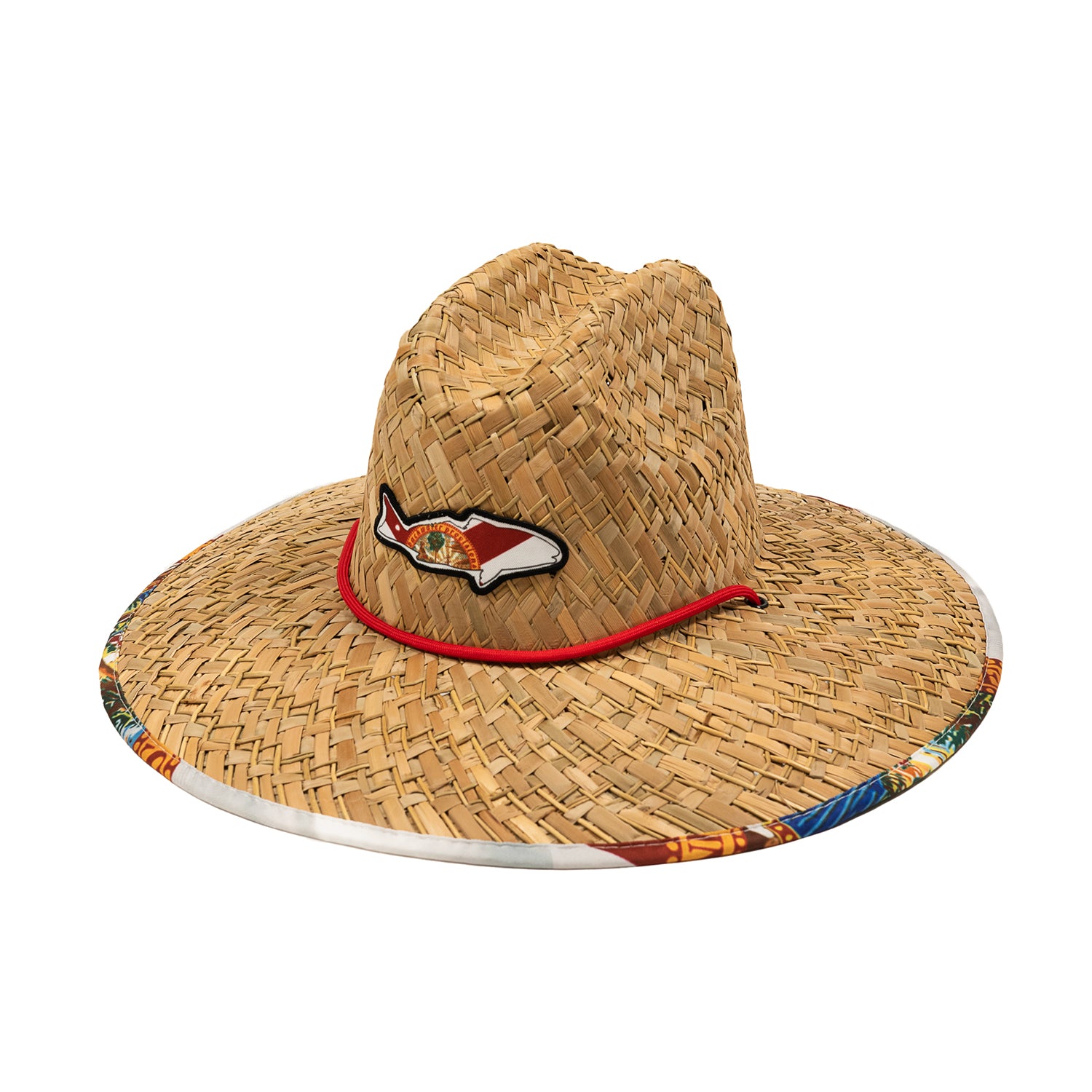 Redfish Flag Straw Hat