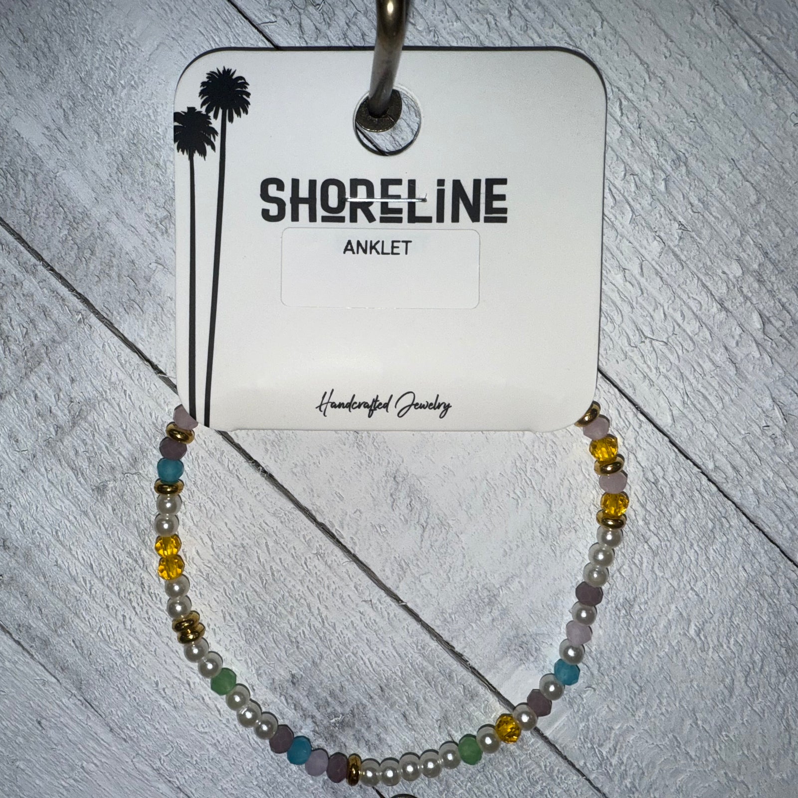 Pearl & Stone Anklet