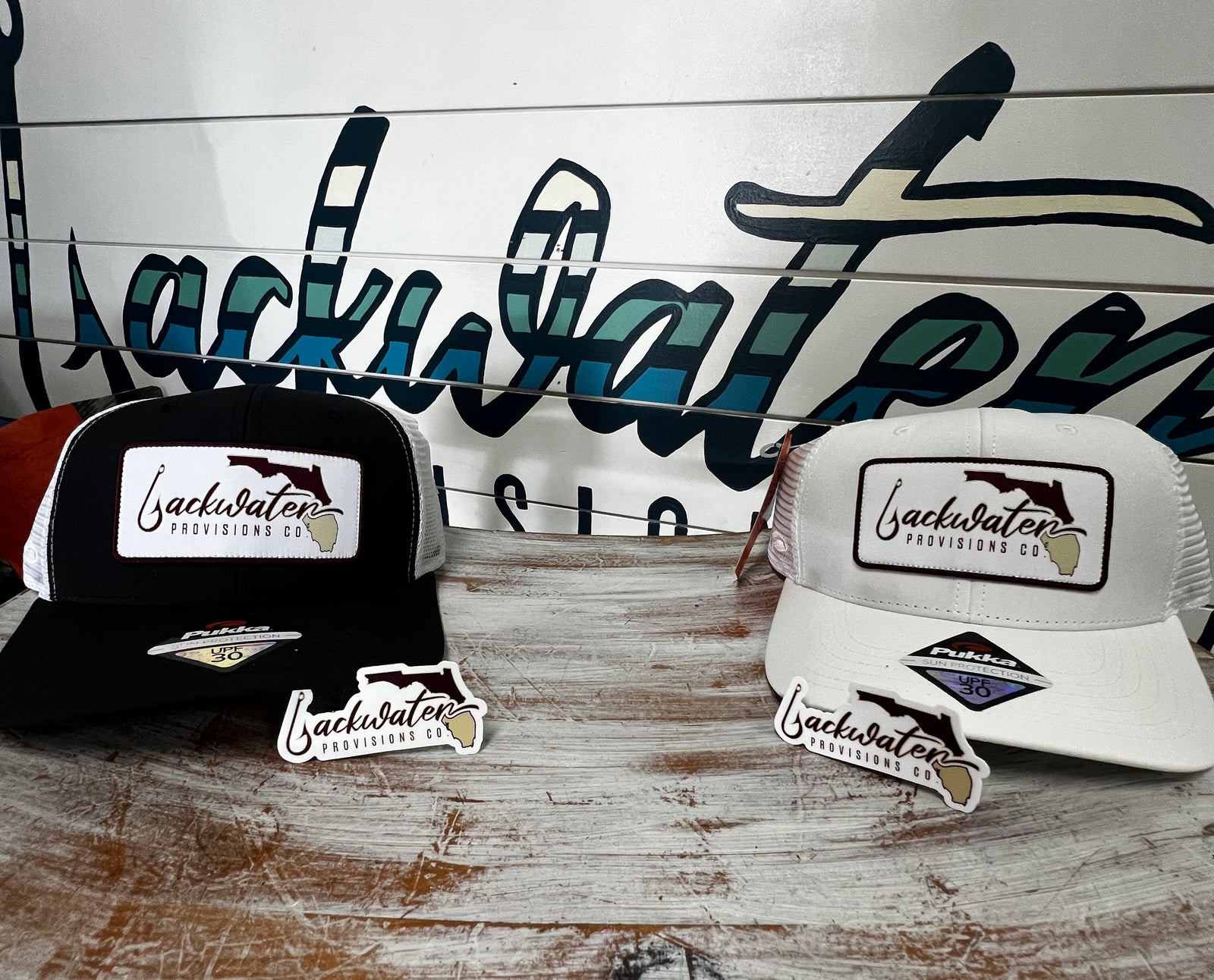 Garnet and Gold Logo Backwater Hat