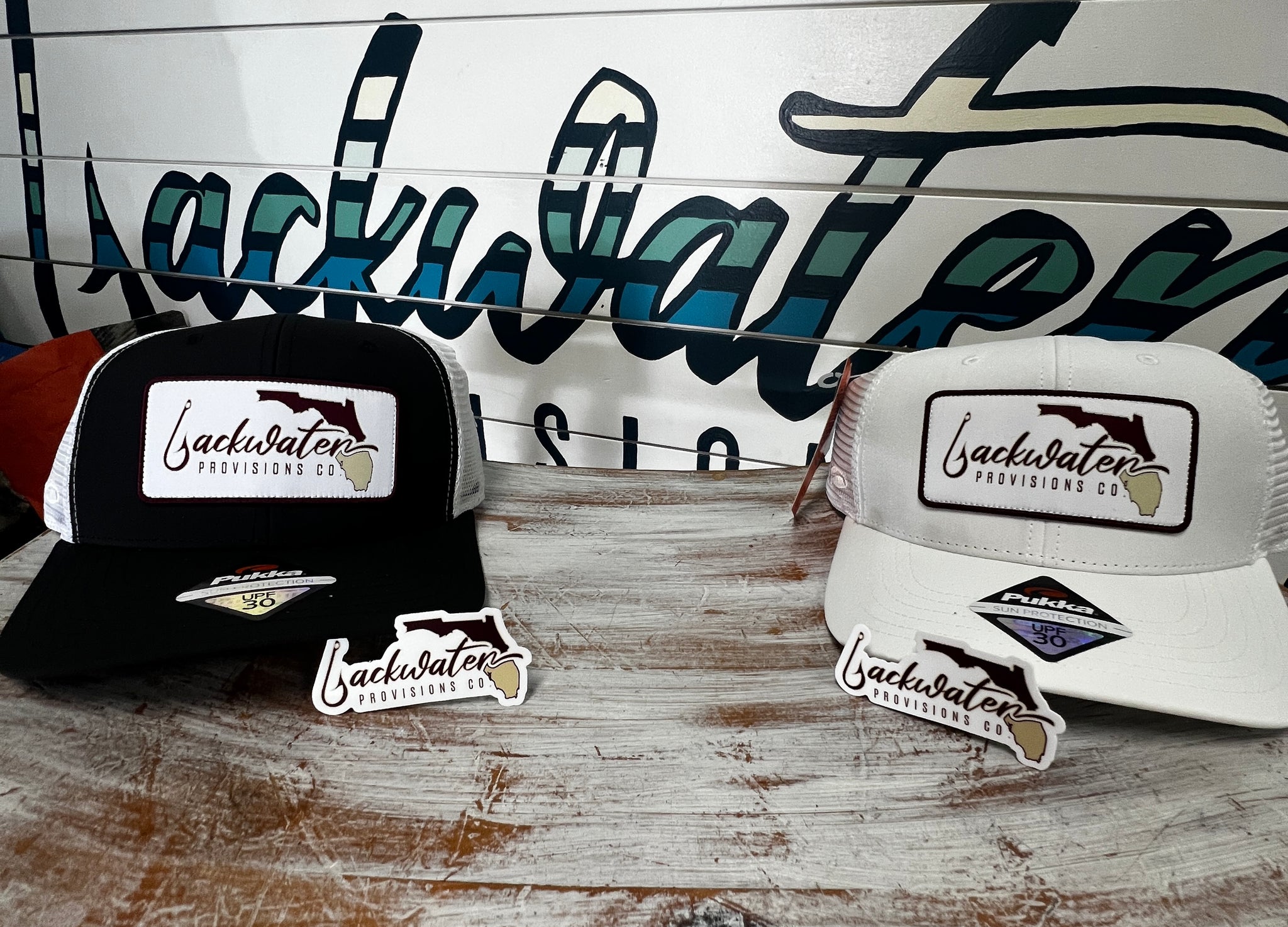 Garnet and Gold Logo Backwater Hat