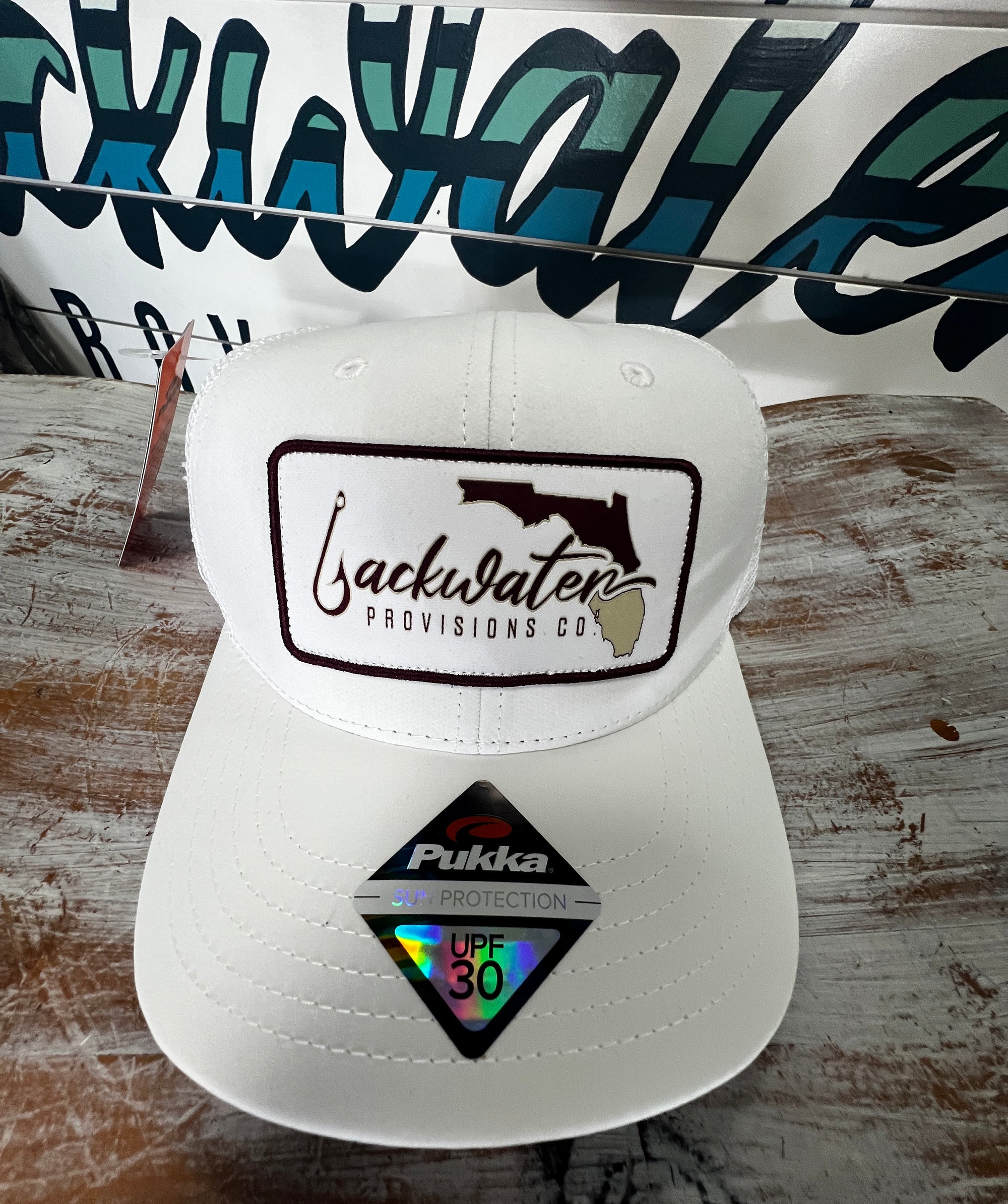 Garnet and Gold Logo Backwater Hat