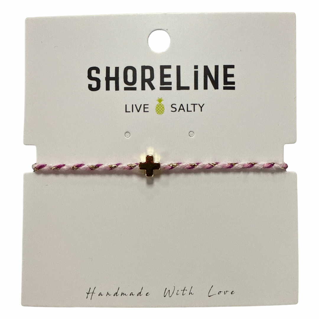 Rope Cross Bracelet