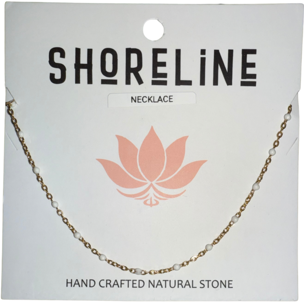 Mini Pearl Chain Necklace