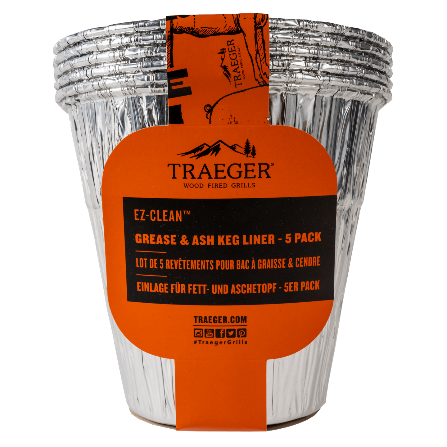 EZ-Clean Grease & Ash Keg Liner