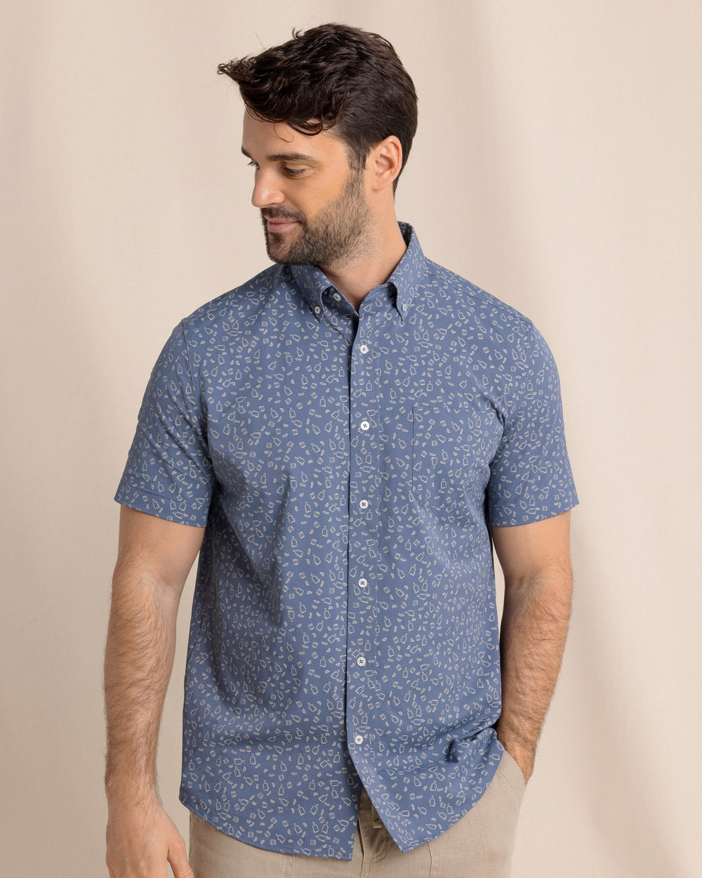 Whiskey Hour Intercoastal S/S Sport Shirt