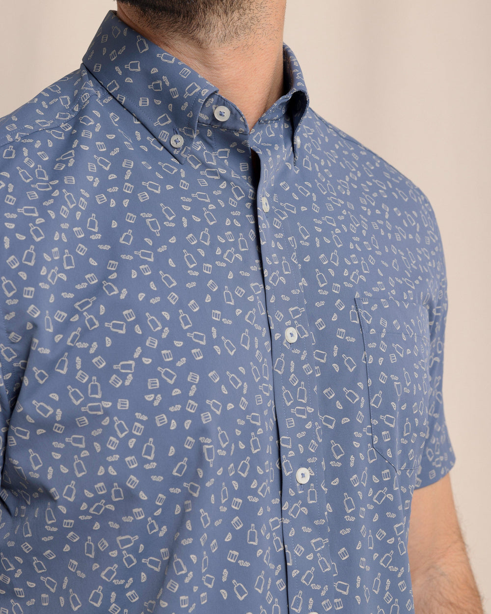 Whiskey Hour Intercoastal S/S Sport Shirt