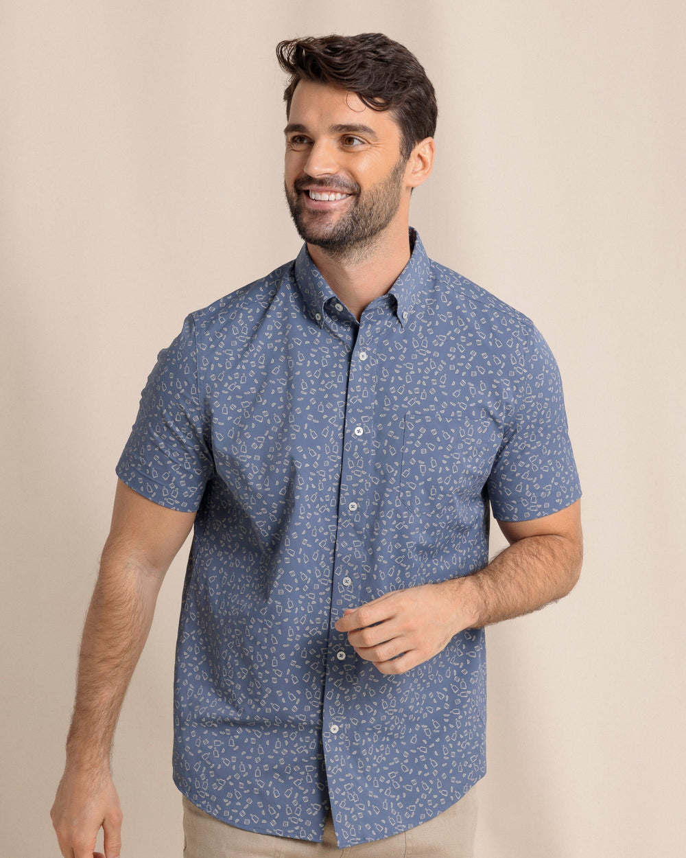 Whiskey Hour Intercoastal S/S Sport Shirt