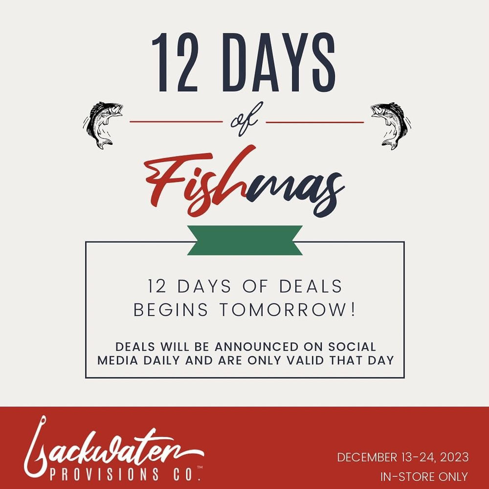 Shop our Holiday 12 Days of Fishmas Daily Specials