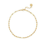 Surfrider Foundation Mirror Chain Anklet - Gold