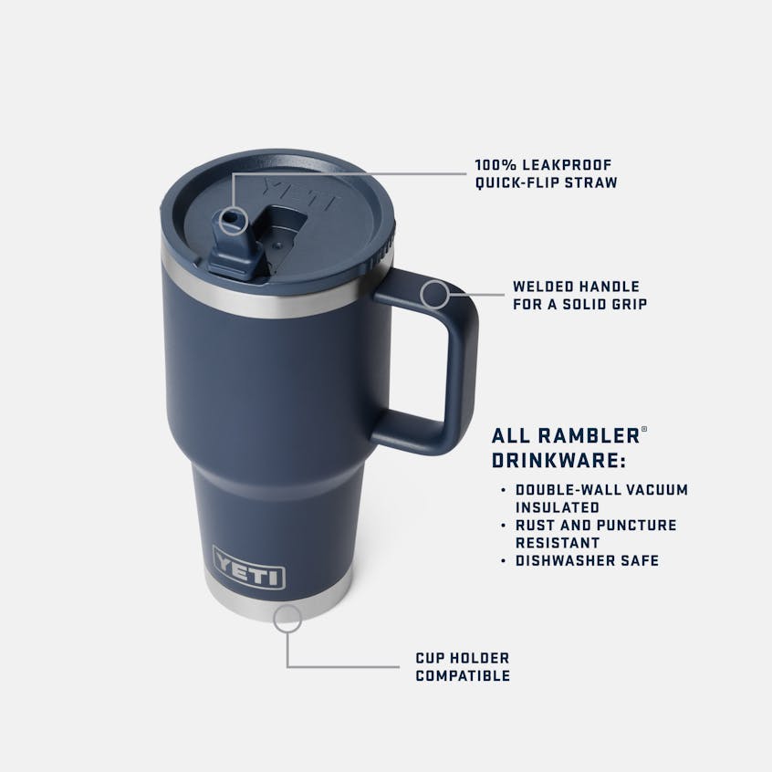Rambler® Travel Straw Mug