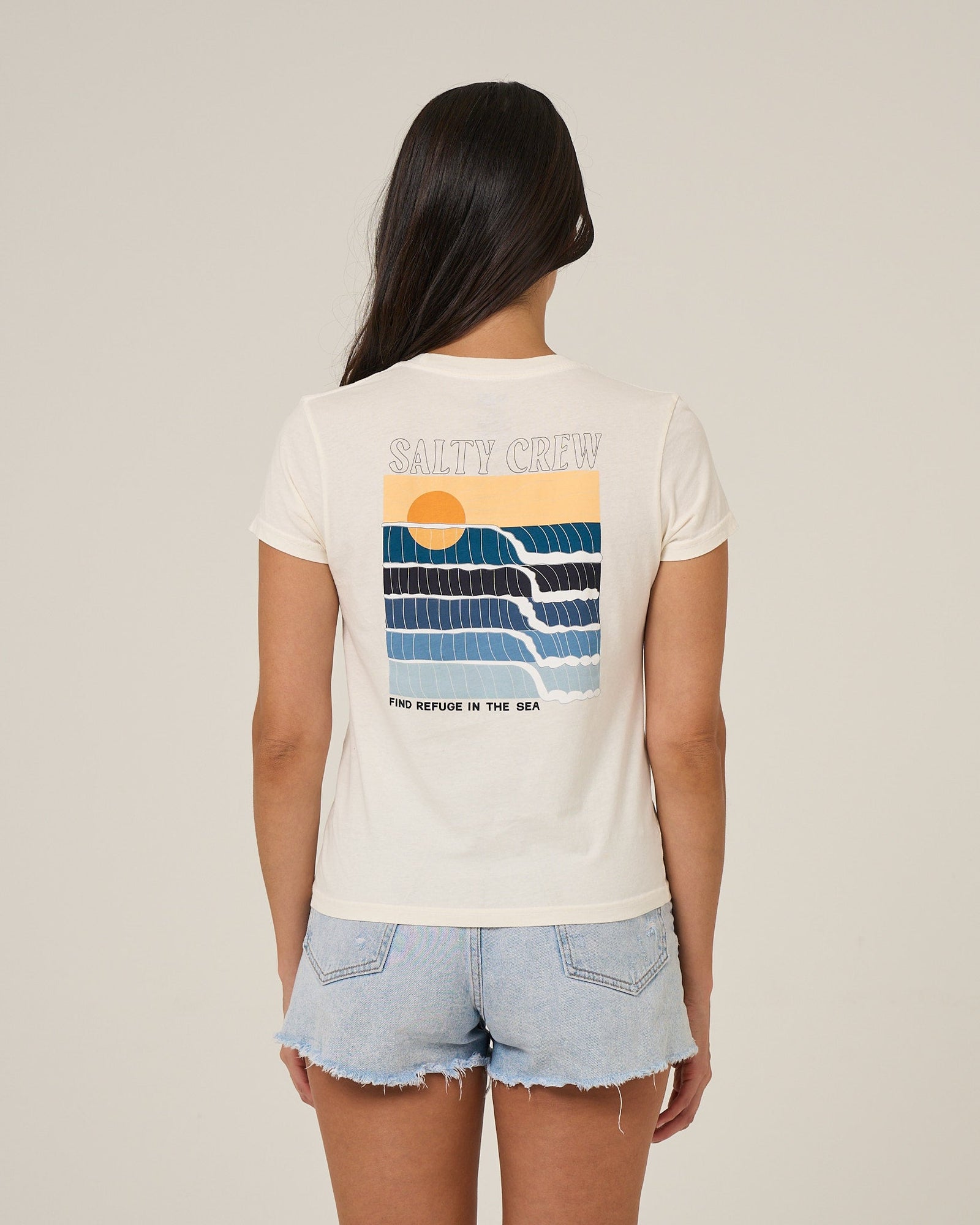 Retro Wave Modern Tee