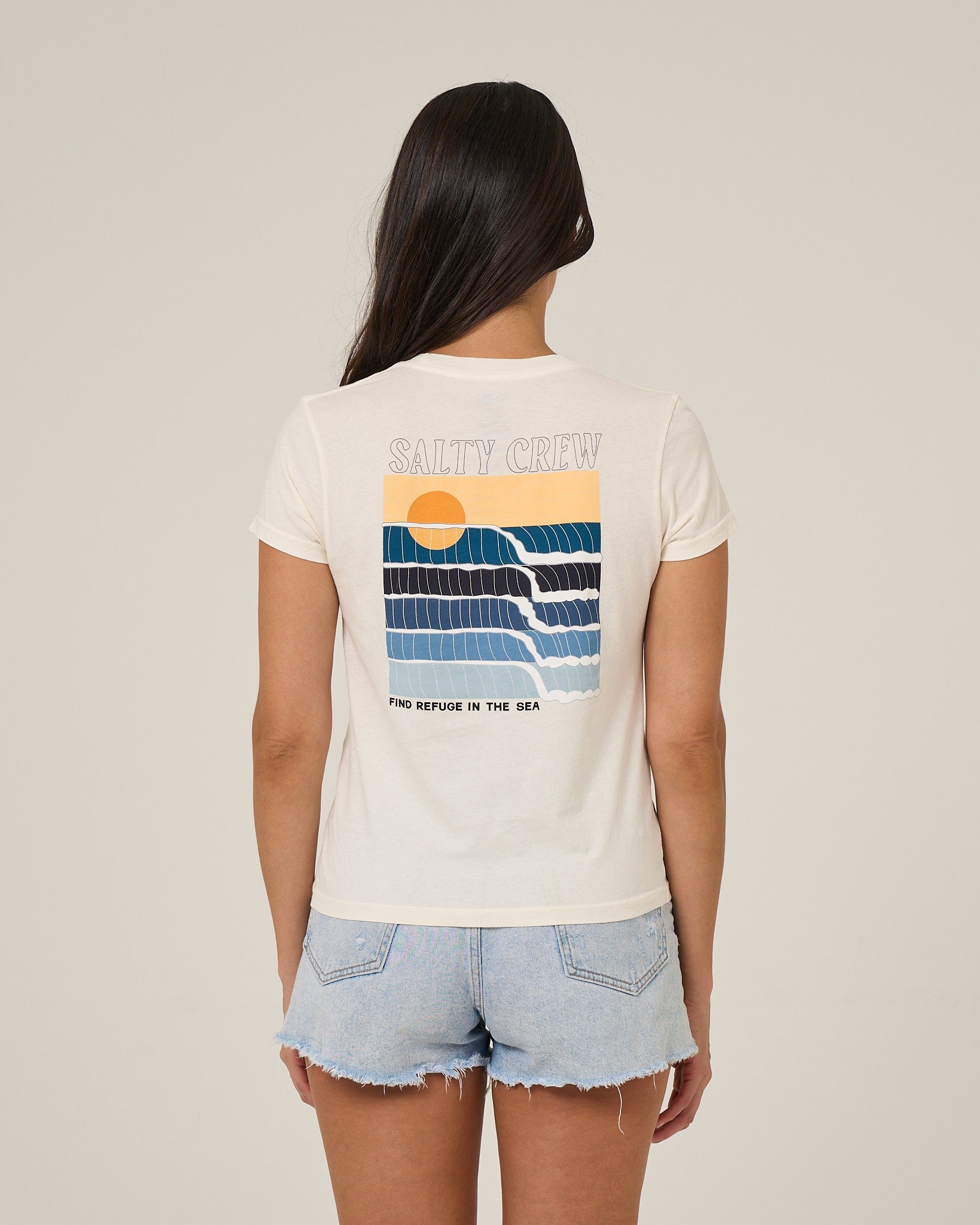 Retro Wave Modern Tee