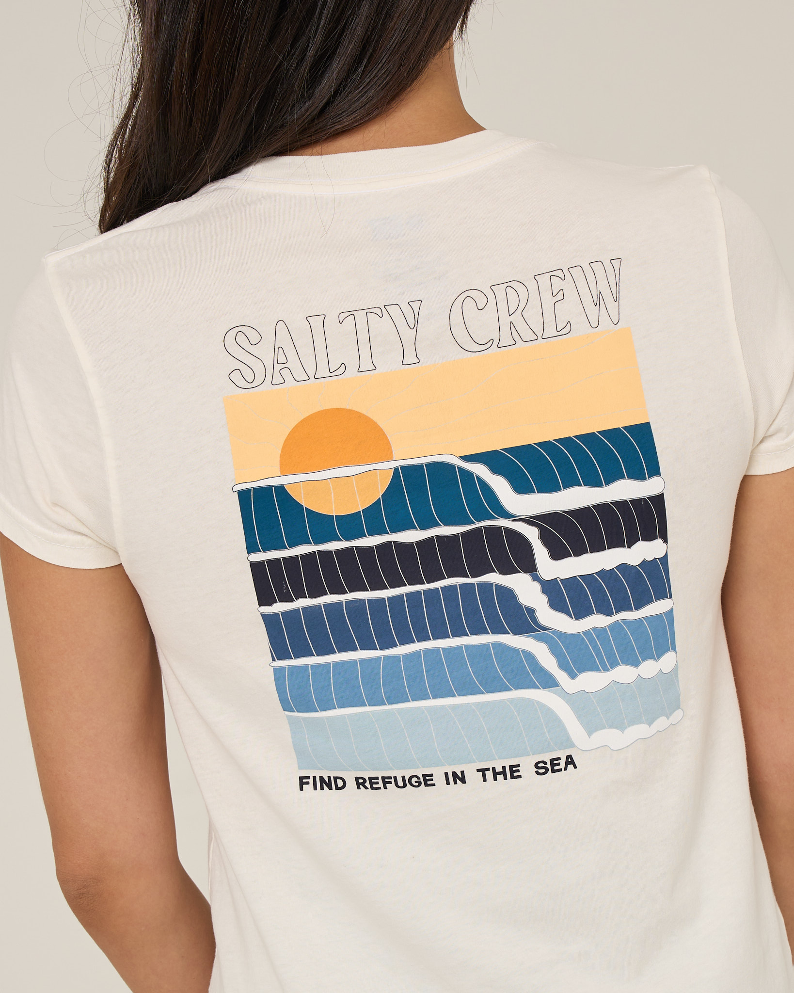 Retro Wave Modern Tee