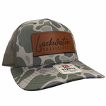 Leather Logo Trucker Hat