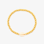 Cowrie Ball Bead Stretch Bracelet