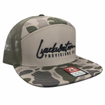 Flat Bill Snapback Logo Hat