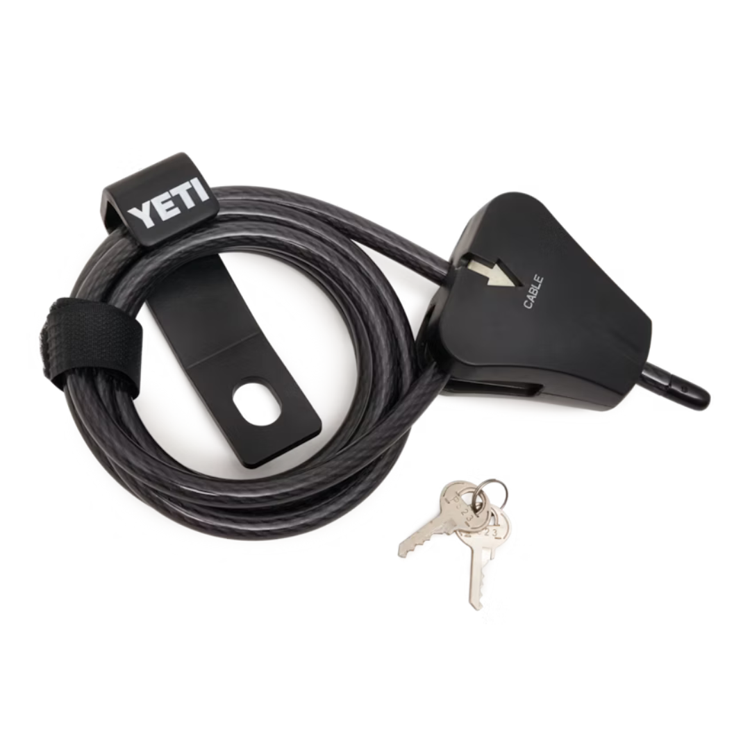 Security Cable Lock And Bracket