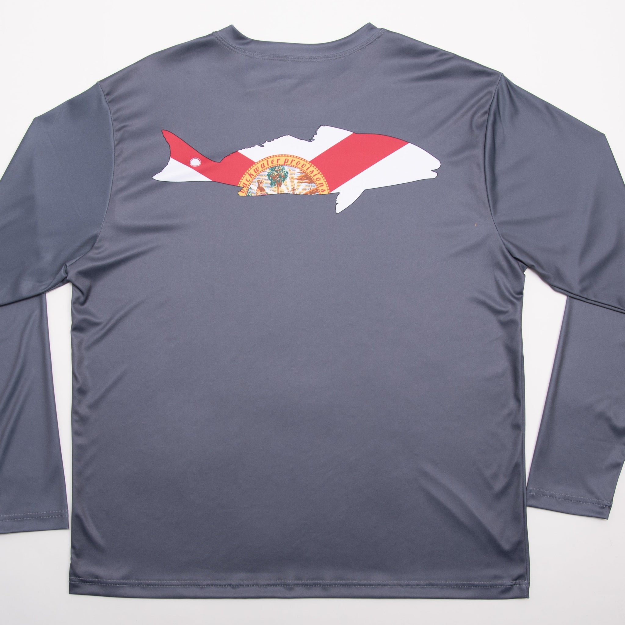 Men's Redfish Flag Performance Shirt