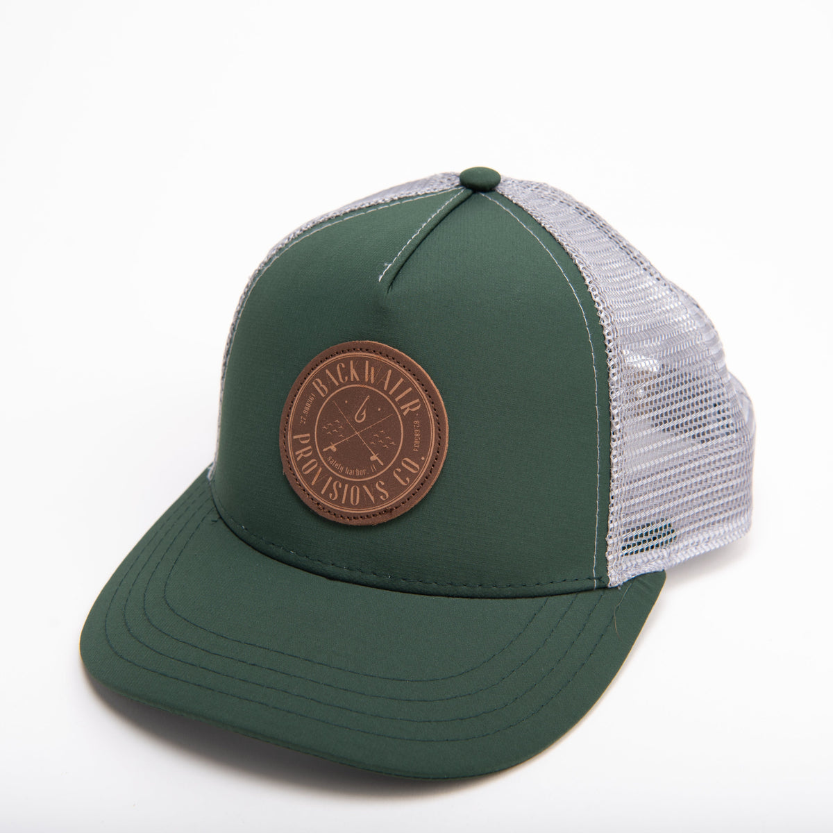 The Original Leather Patch Hat – Backwater Provisions