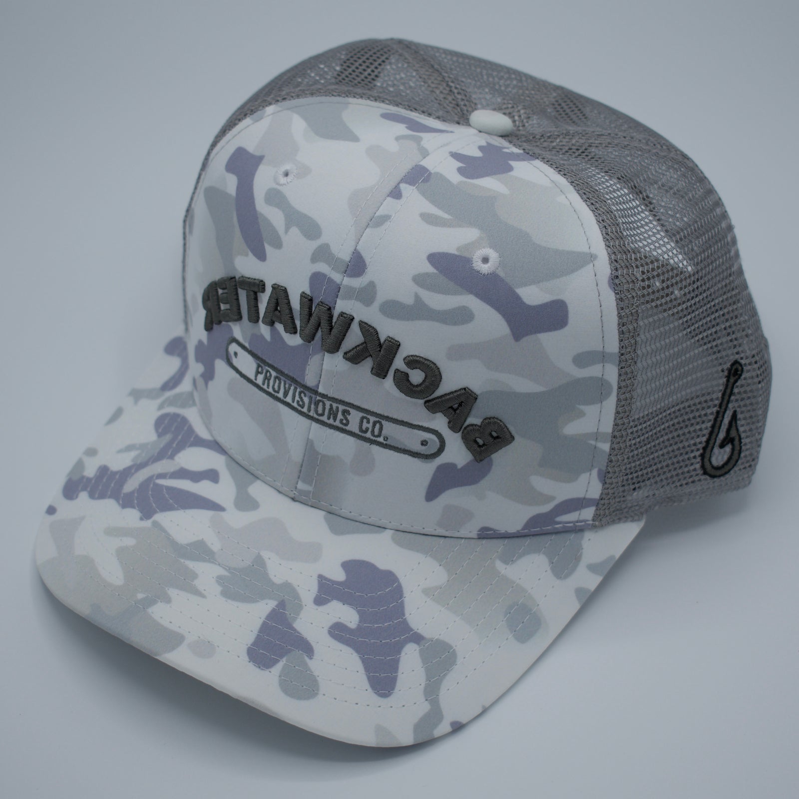 Backwards Backwater Logo Hat