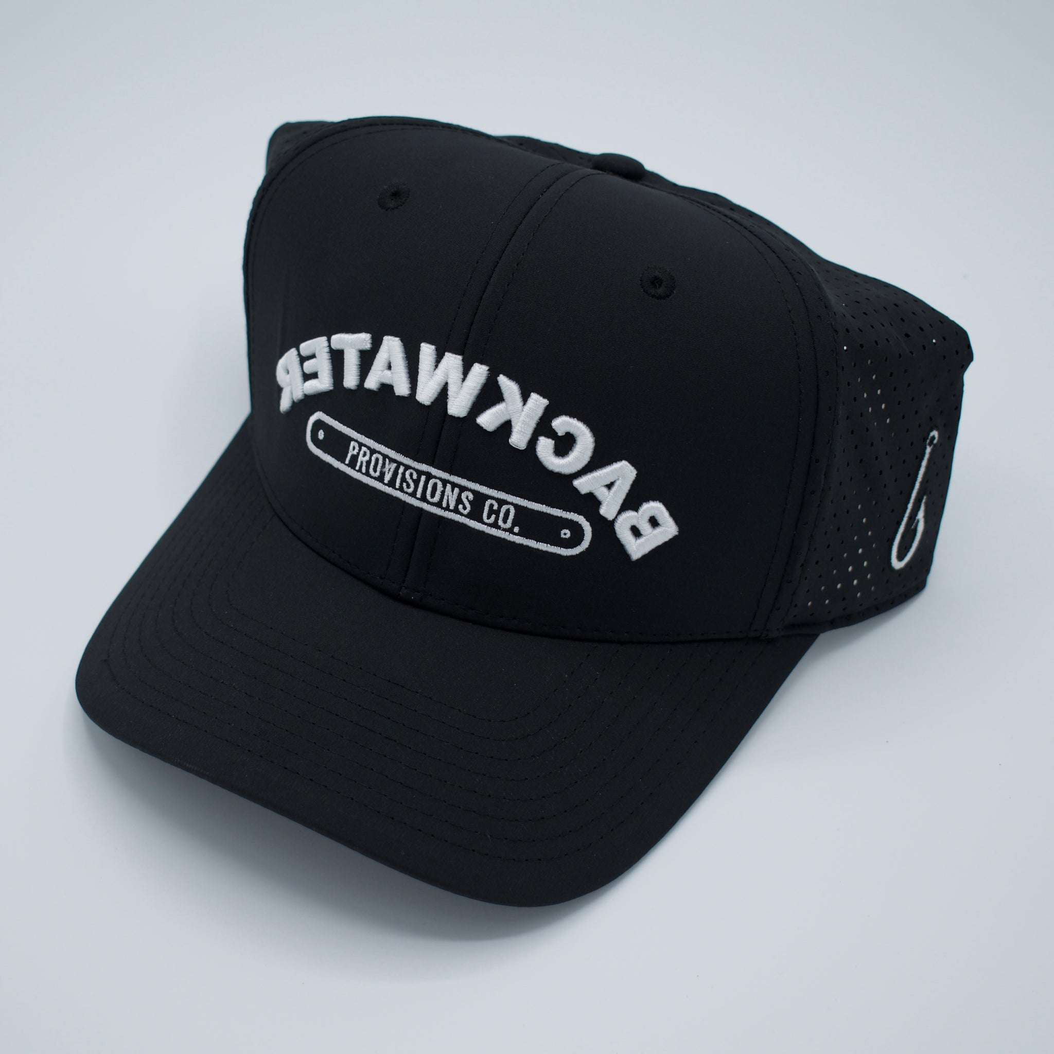 Backwards Backwater Logo Hat