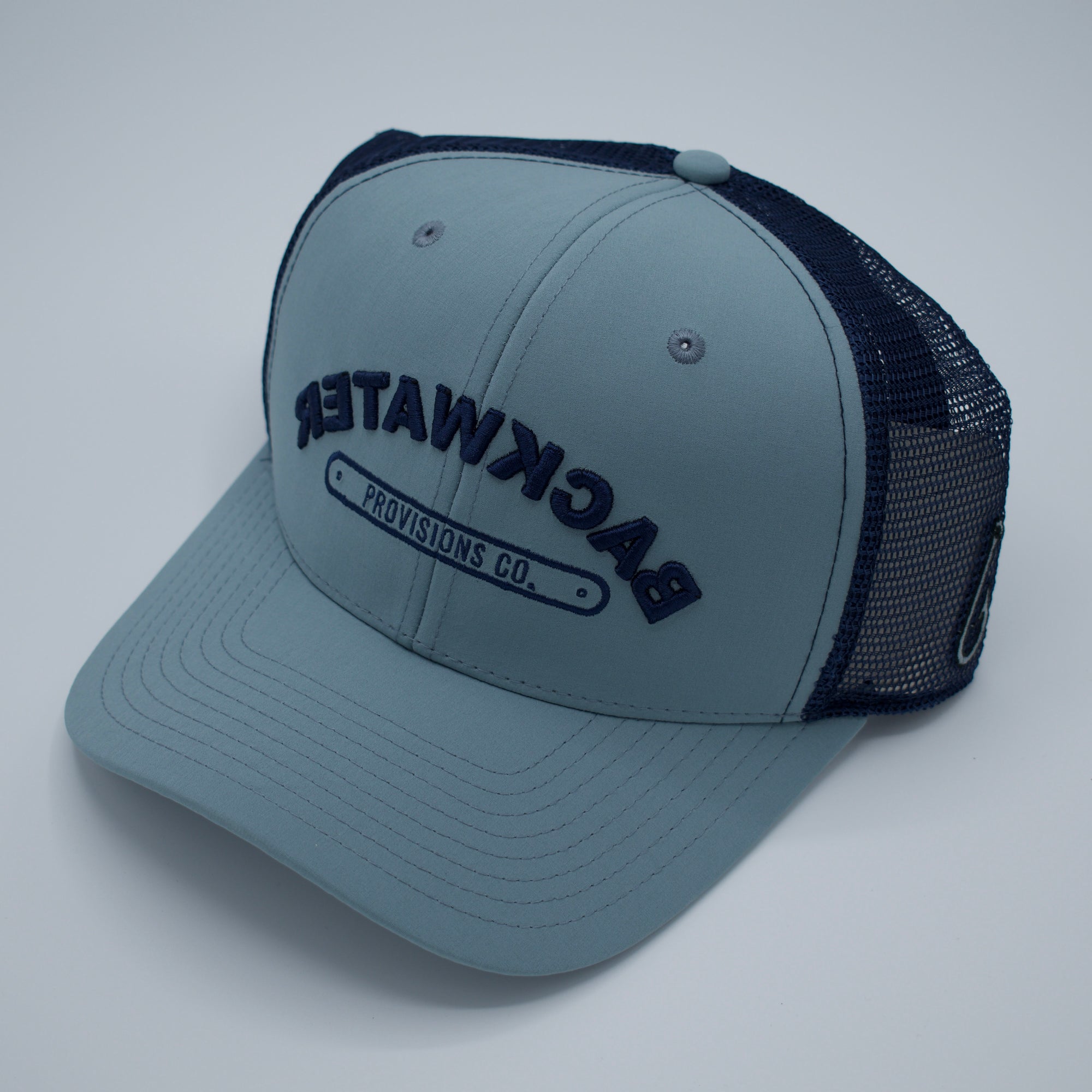 Backwards Backwater Logo Hat