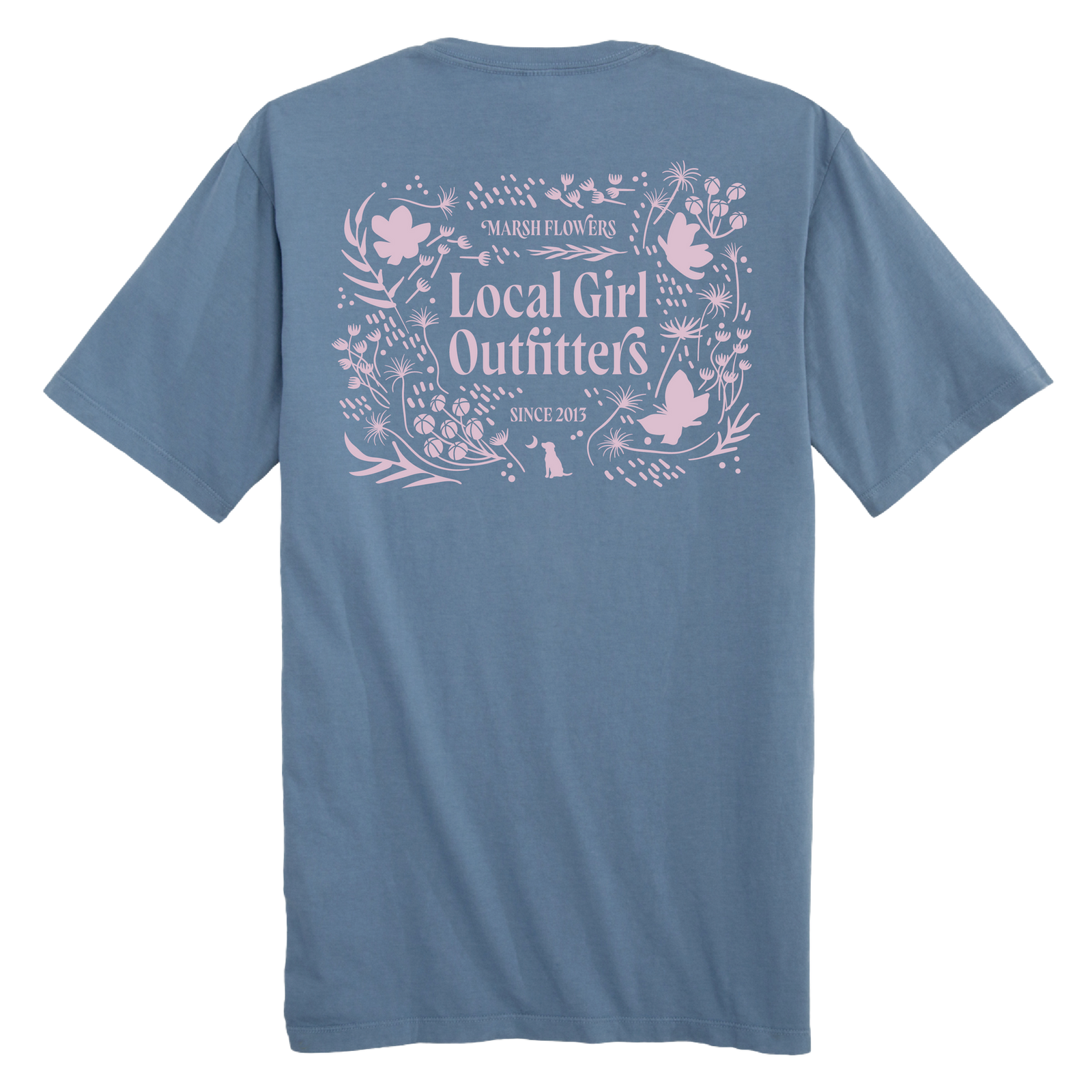 Local Girl Marsh Flowers T-Shirt