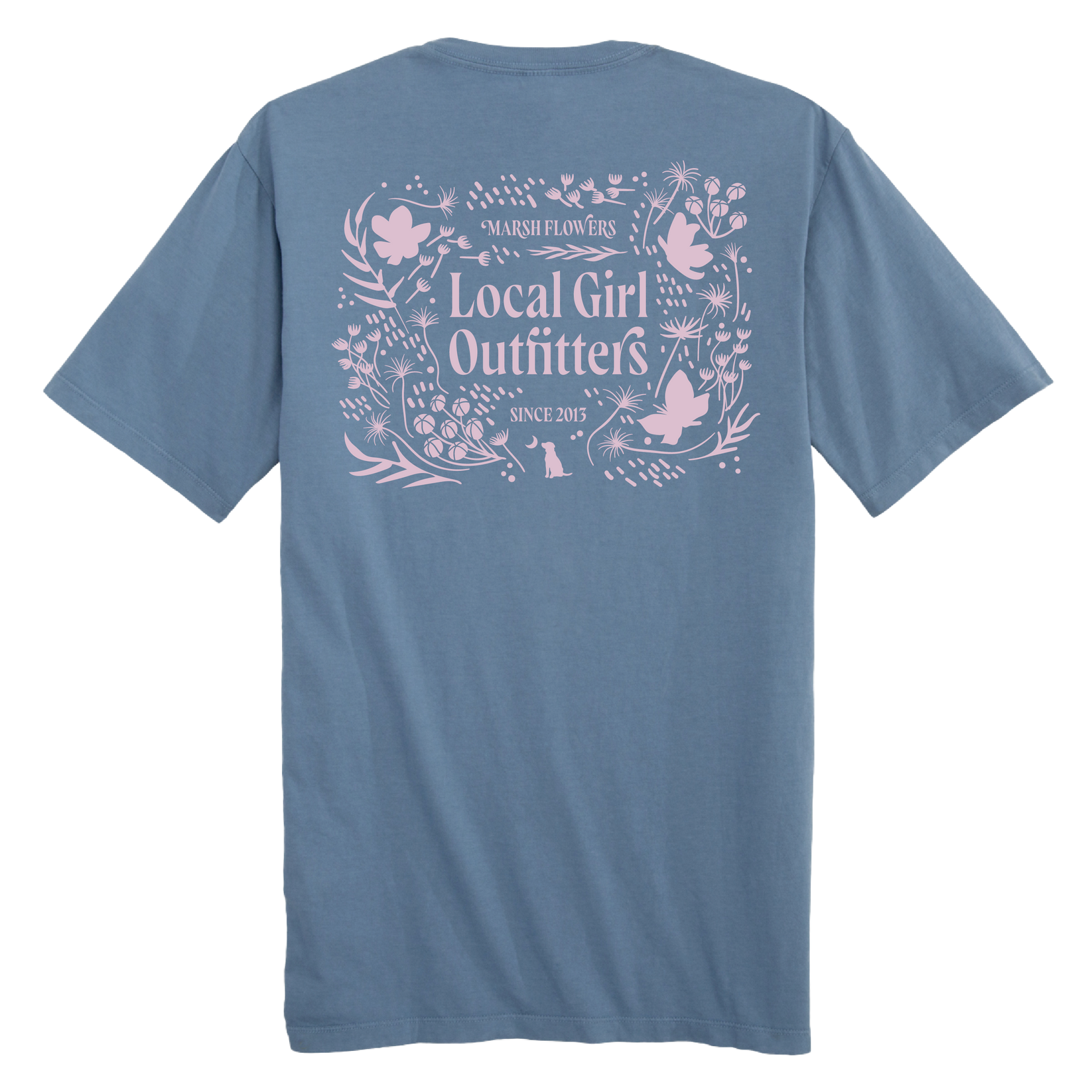 Local Girl Marsh Flowers T-Shirt