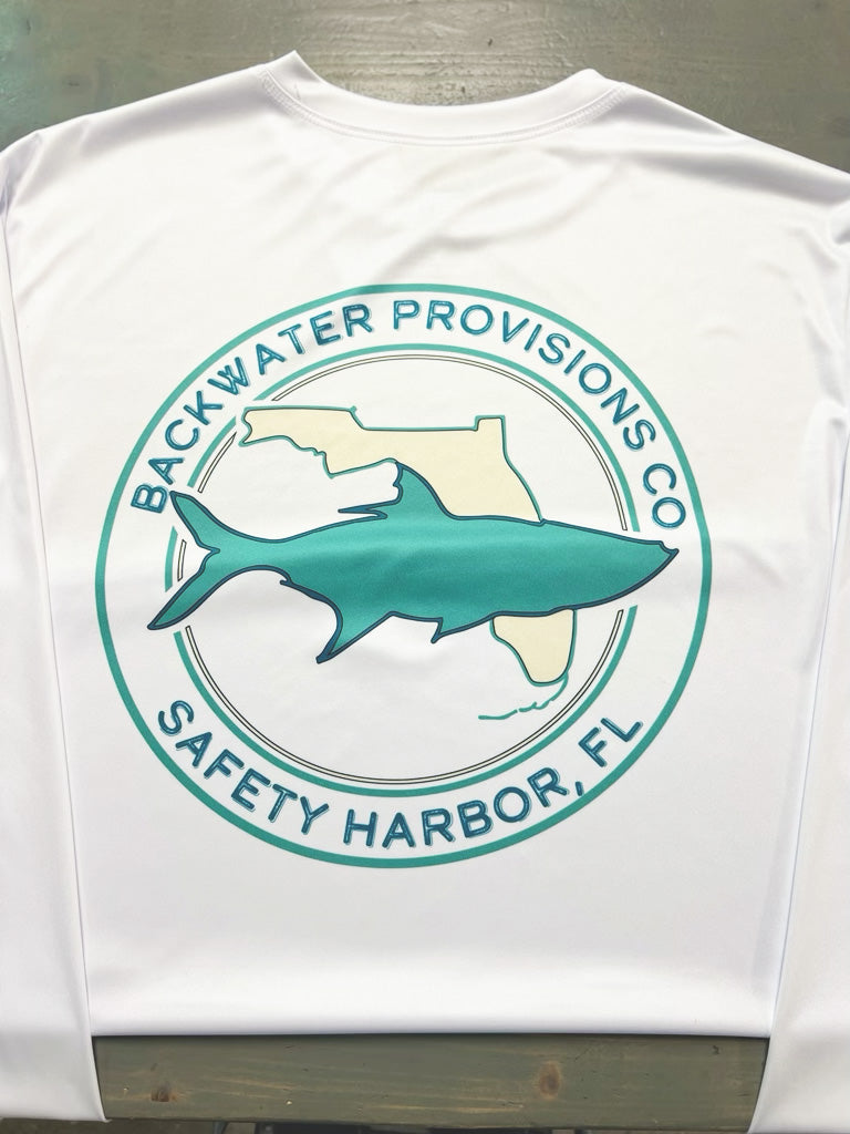 Florida Tarpon Circle Shirt L/S Performance Shirt