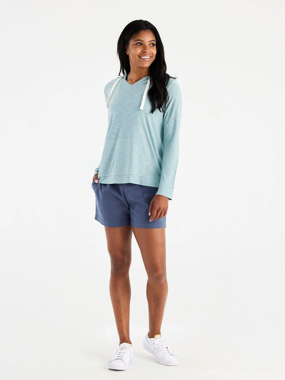 Women's Bamboo Slub Hoodie