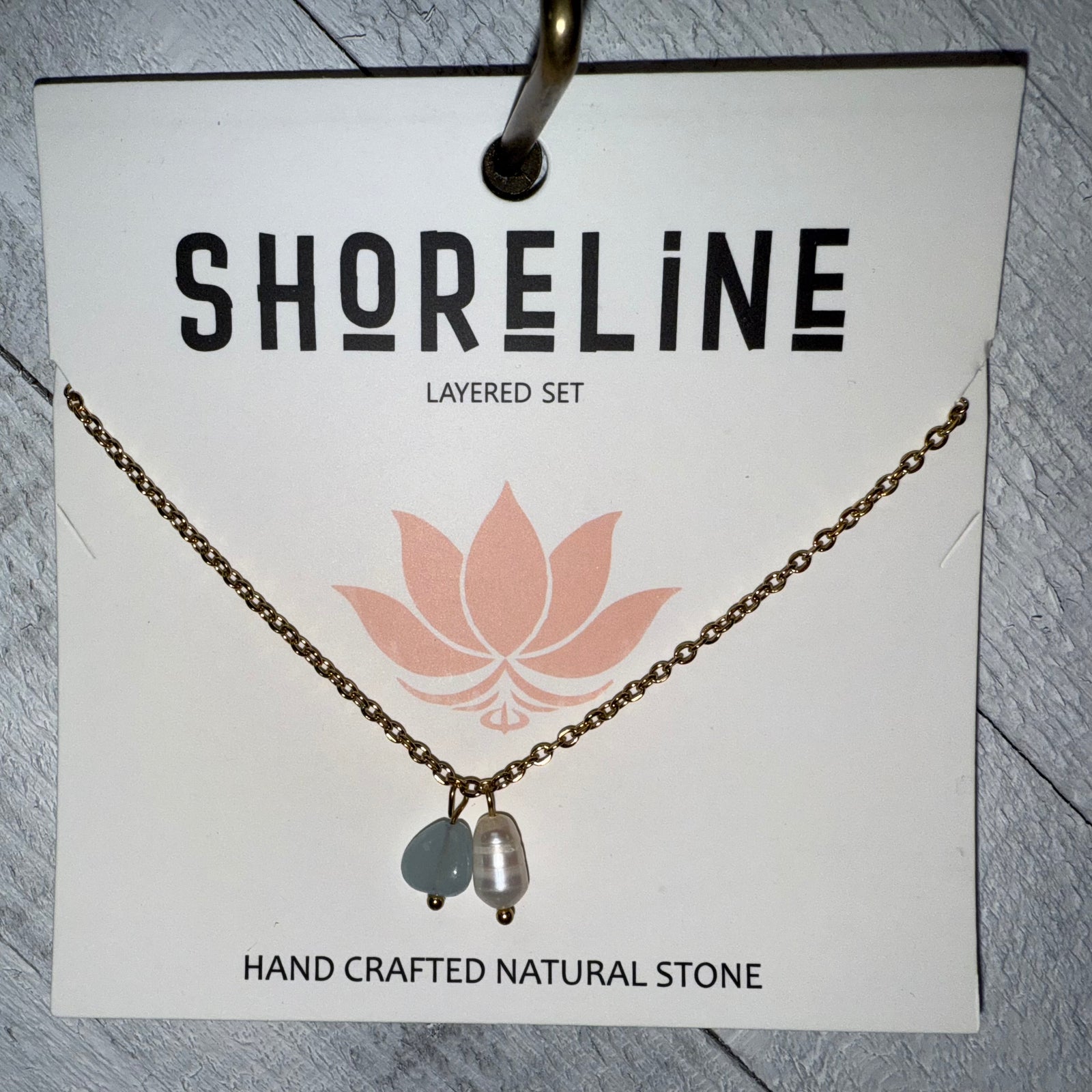 Pearl & Stone Necklace