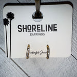 Diamond Hoop Earrings