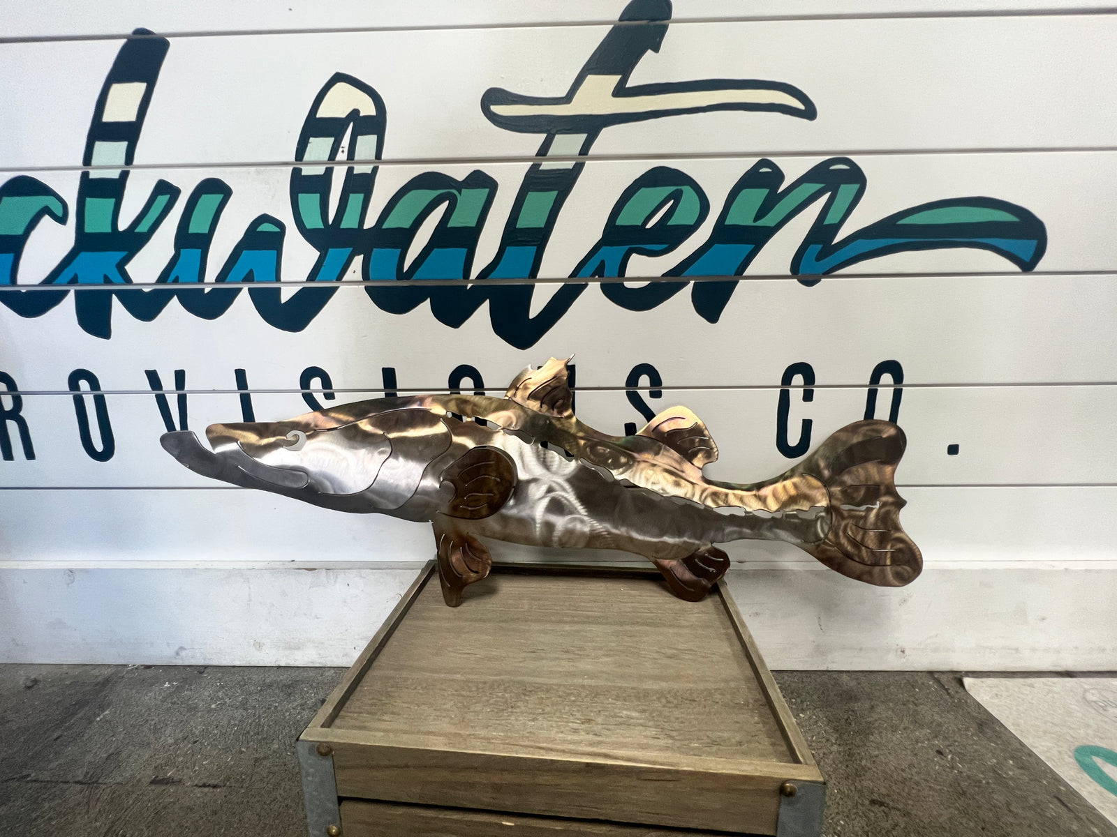 Stainless Steel Snook - Ashley Weber Art