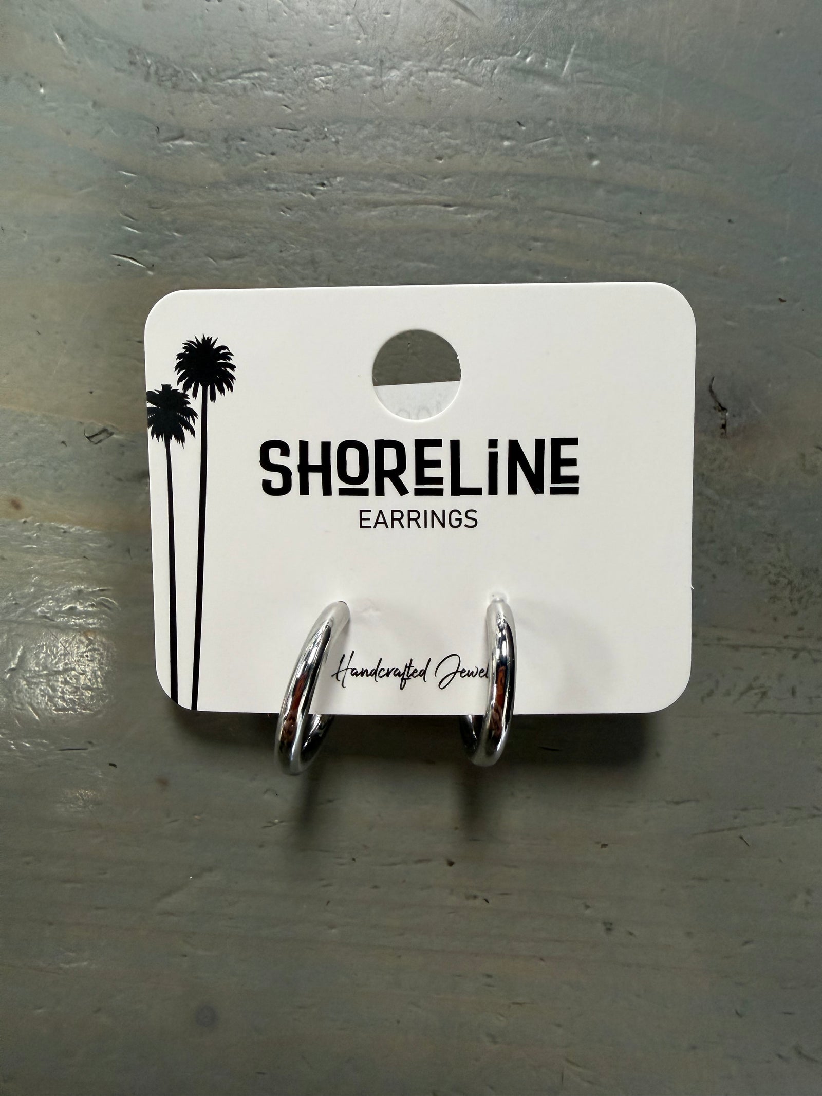 Silver Hoop Earrings