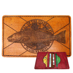 Mid Size Leather Flag Wallets