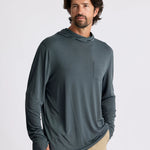 Men's Bamboo Lightweight Hoodie Midnight