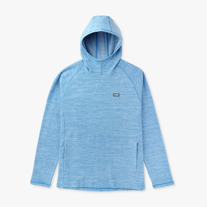 Coastal Layer Hoodie Air Force Blue Heather