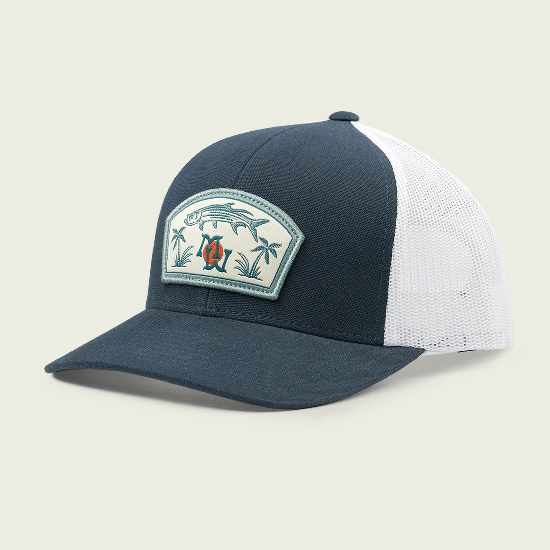 Silver King Trucker Hat Navy