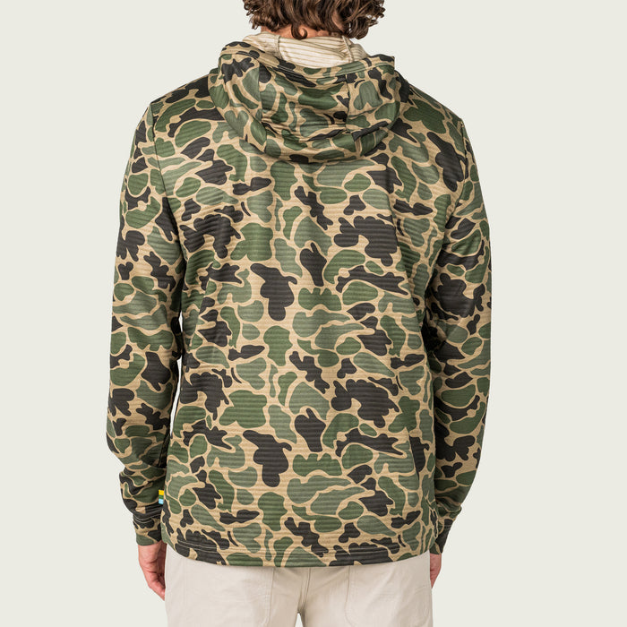 Sullivan Hagood Hoodie Green Mallard Camo