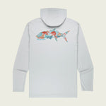 Tropics UPF Hoodie - Silver