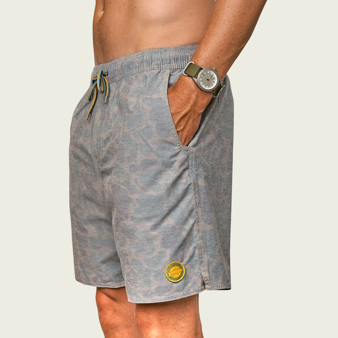 Men's Mallard Shorts - Green Camo