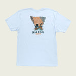 Men's Redfish Tail SS Tee Bluesteel Heather