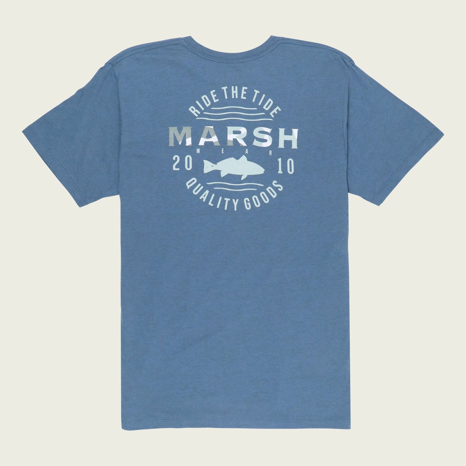 Low Country SS Tee Indigo Heather