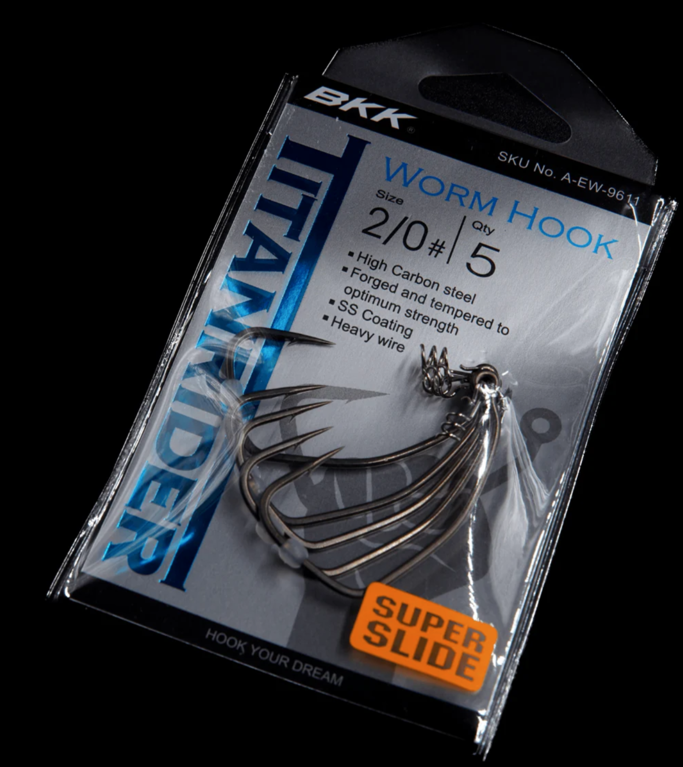 BKK Hooks Titan Riders - Worm Hook