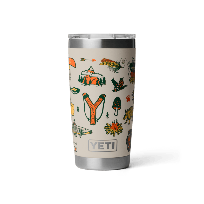 RAMBLER® 20 oz. Tumbler with Magslider Lid