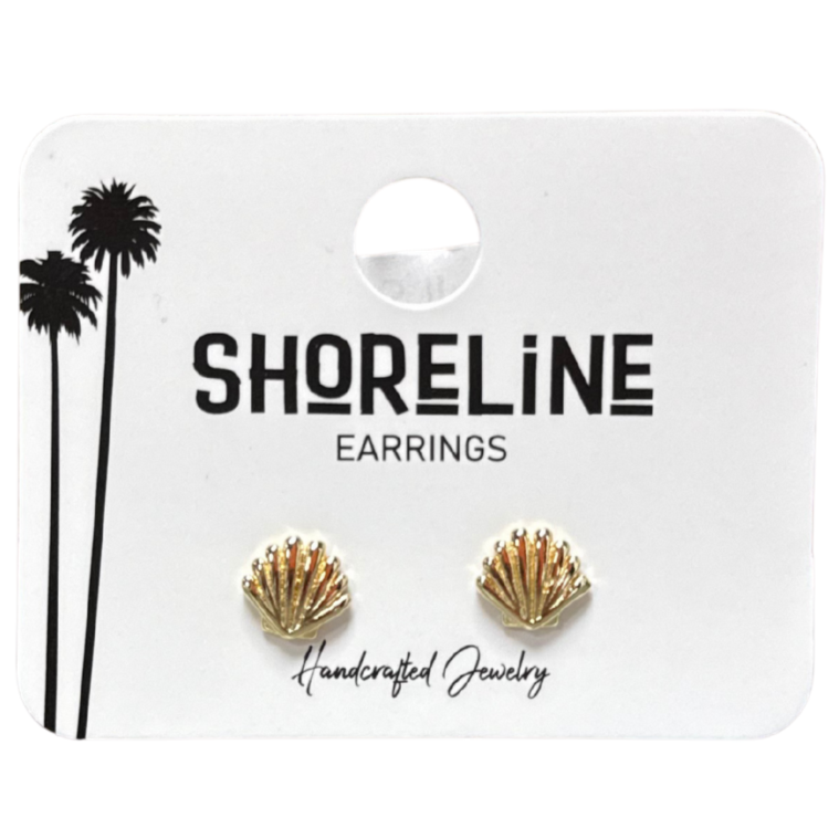 Seashell Stud Earrings