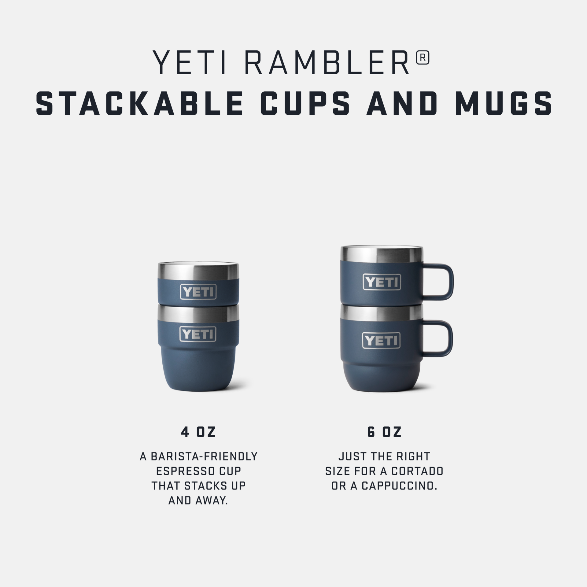 Rambler 4oz Stackable Cups