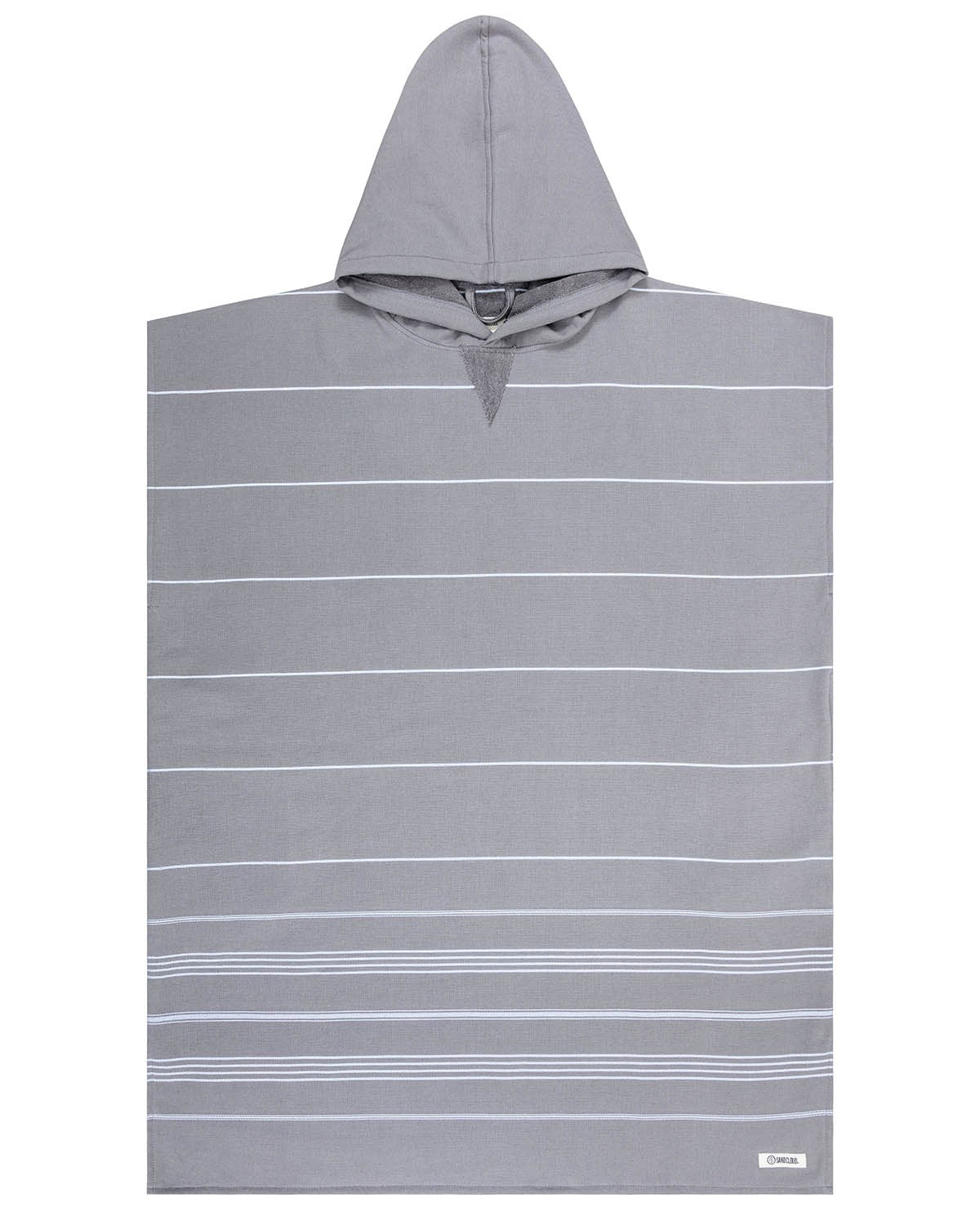 Classic Stripe Hooded Poncho